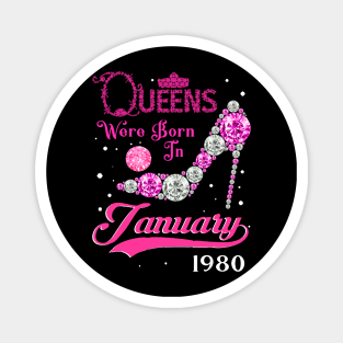 Queens are born in January 1980 Magnet